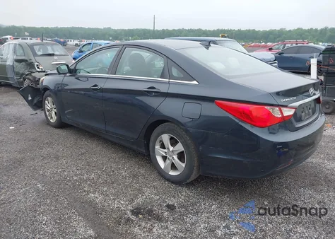 2012 Hyundai Sonata Gls из США, поврежденный, VIN 5NPEB4AC6CH318289